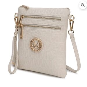 MKF Collection Andrea Women's Crossbody Bag, Chic Crossover Purse Handbag by Mia